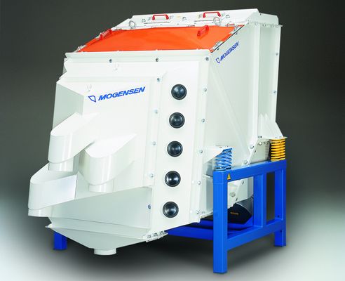The Mogensen-SE is primarily intended for separating sizes of around 0.1-30 mm, and can handle input dimensions up to around 50 mm. It has five screening decks, and can be supplied in widths of between 0.5 and 2 m.